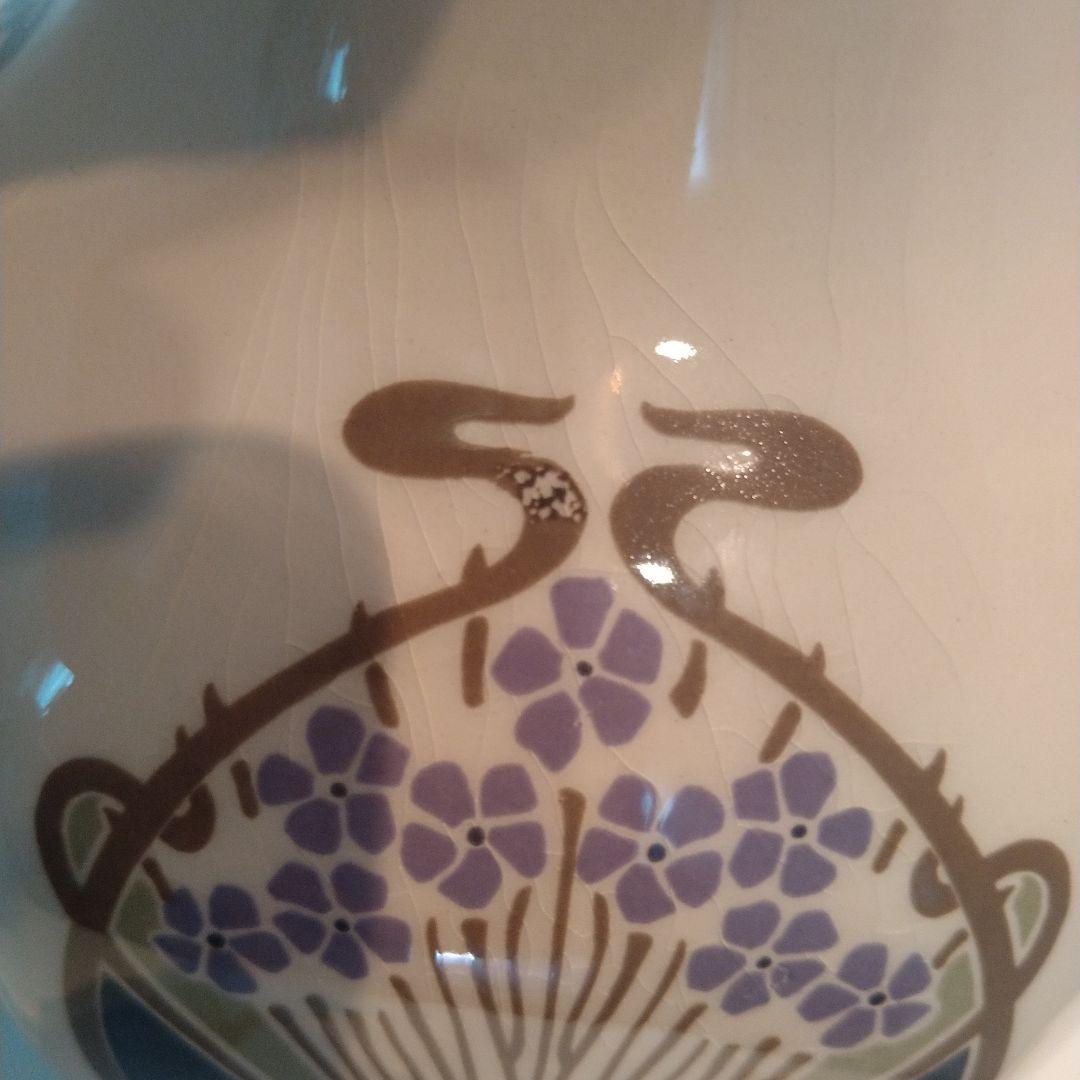 LIBERTY リバティ　アールヌーヴォー風 陶器花瓶