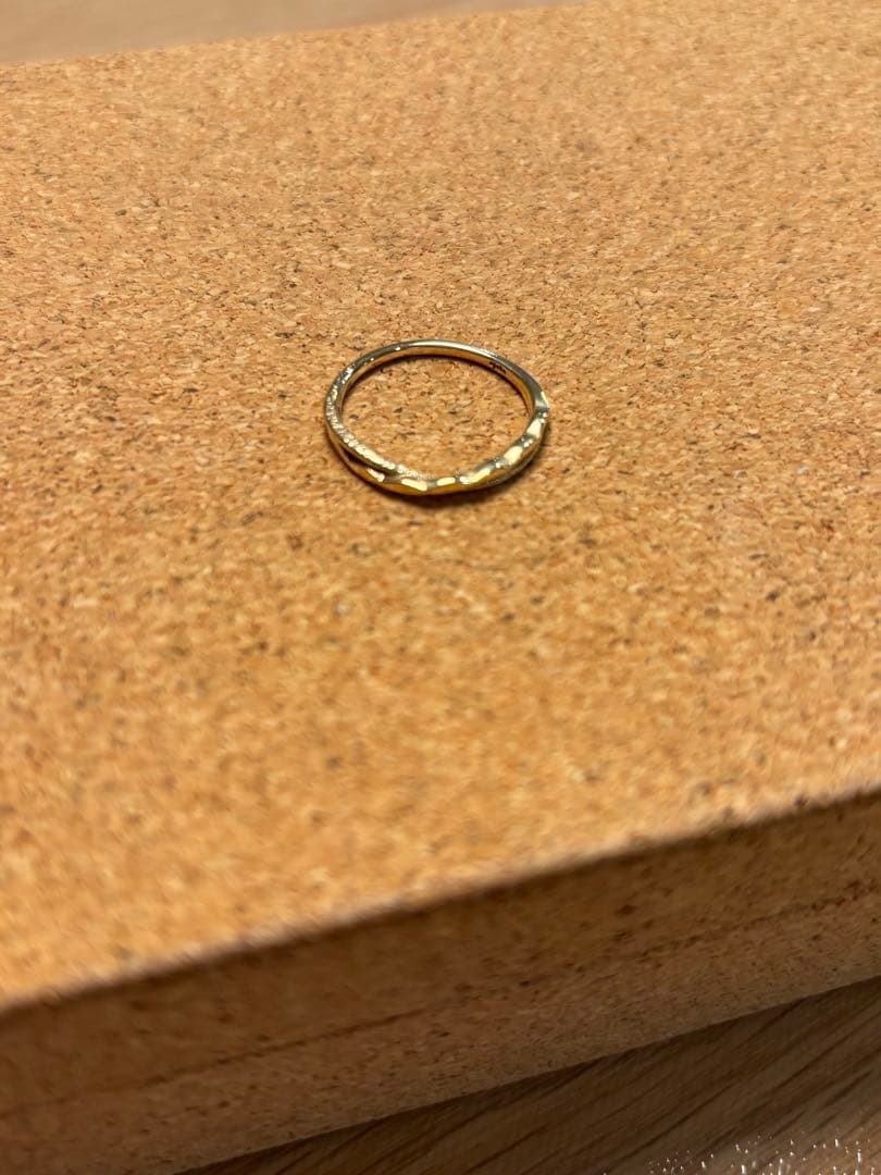 agete K10デザインリング