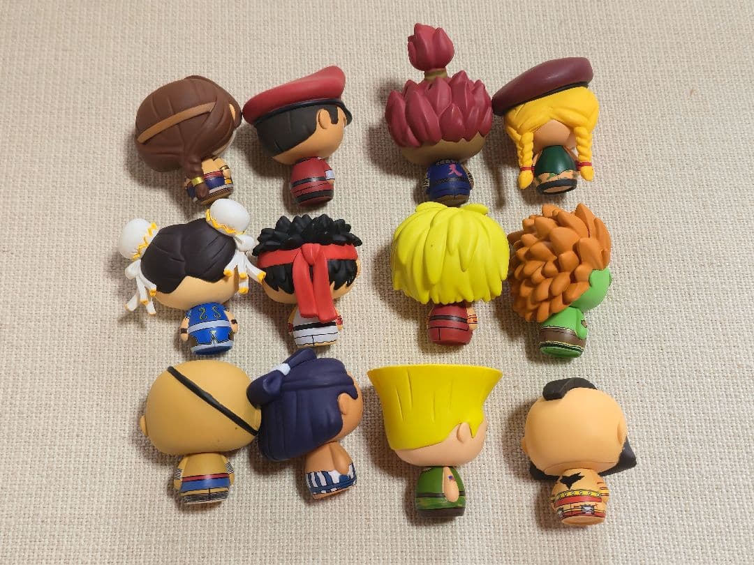 ファンコ　ストリートファイタートレーディングフィギュア　コンプリートセット