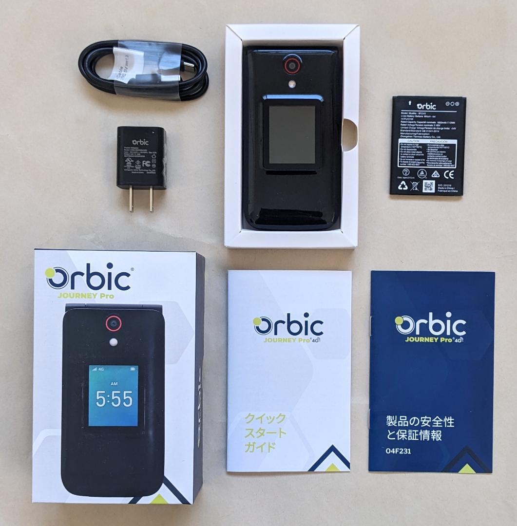 2024年発売 Orbic JOURNEY Pro 4G SIMフリー ガラケー