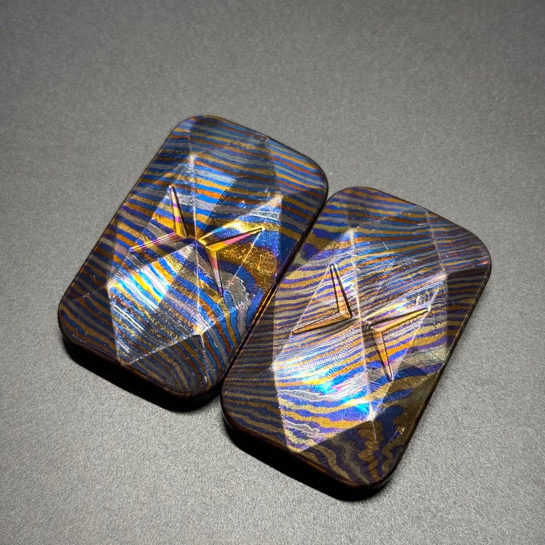 「正規品」ZD EDC 無限位　フィジェットトイ　音叉内蔵　ZircuTi製