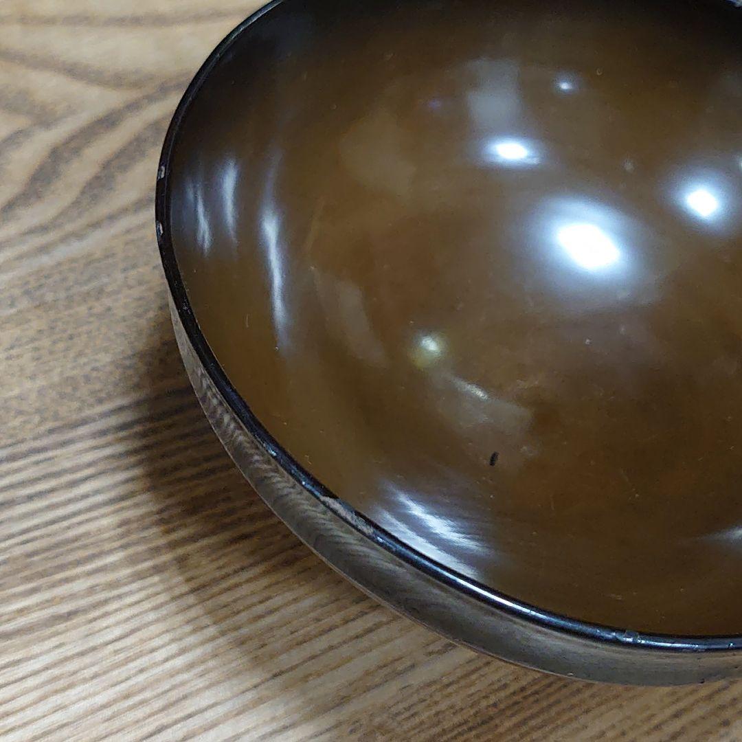 昔の吸物椀8客セット「あA14 漆器 蒔絵 千鳥 明治 大正 昭和 江戸骨董」