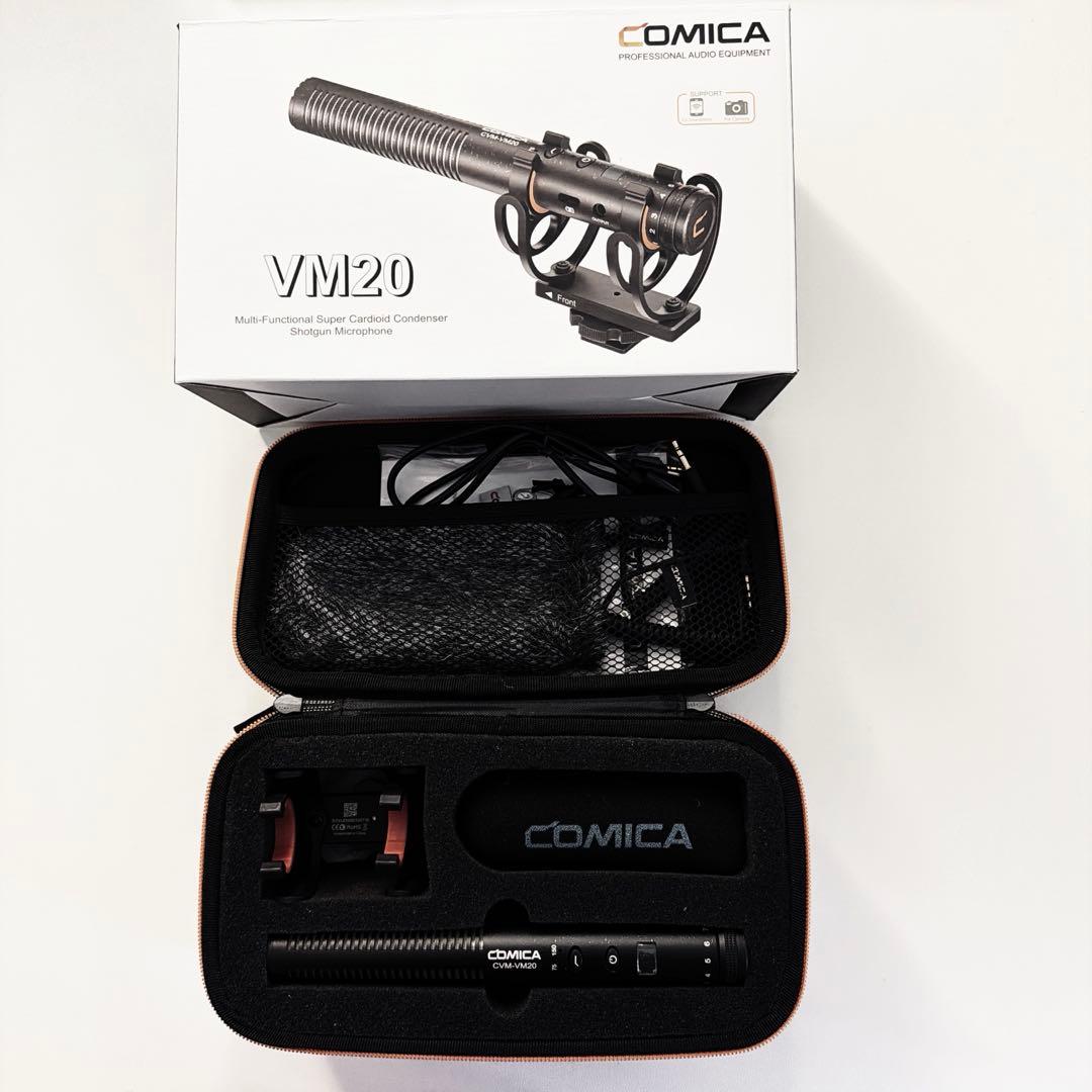 ショットガン マイクCOMICA CVM VM20