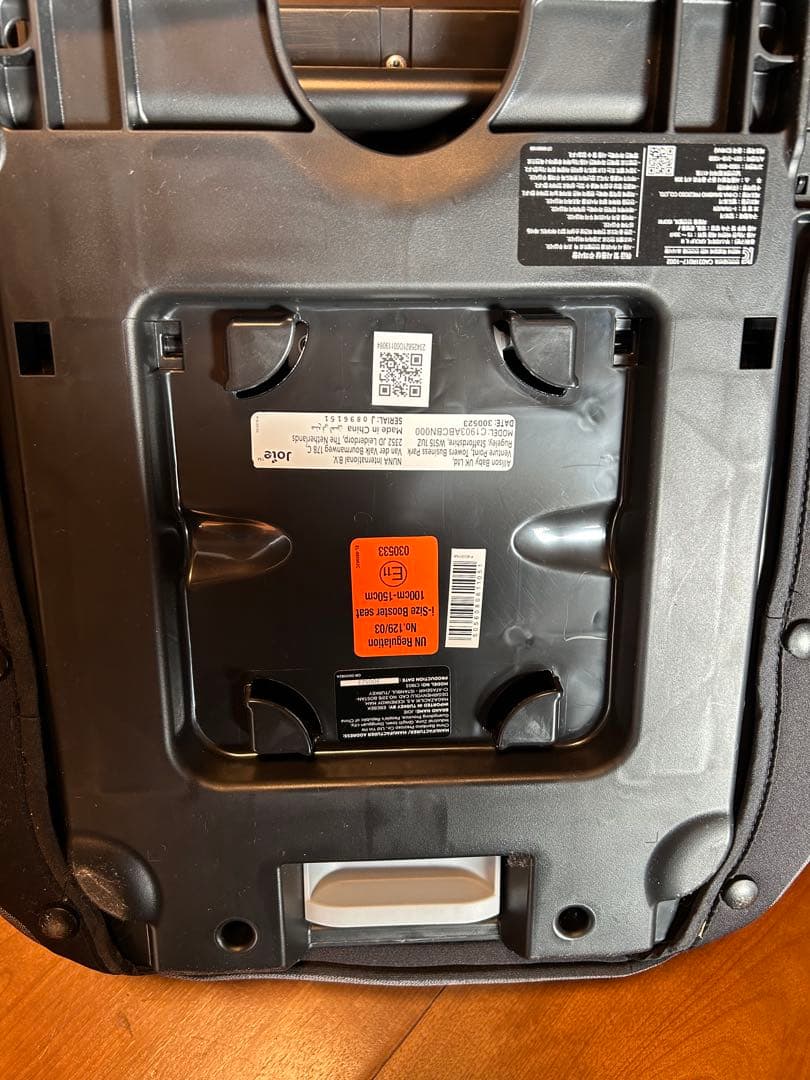 Joie ジュニアシート グレー/ブラック