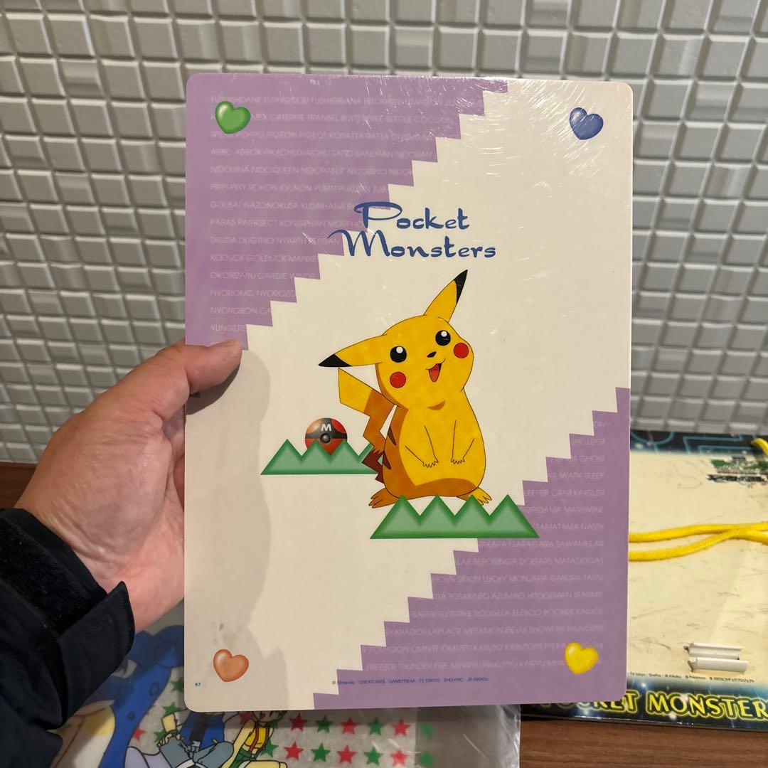 初代　ポケモングッズ　タオル　ハンカチ　ビーチバック　スプーン　黒板