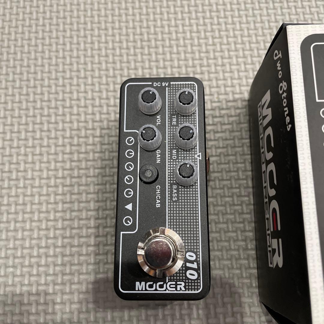 ギター Mooer micro preamp 010