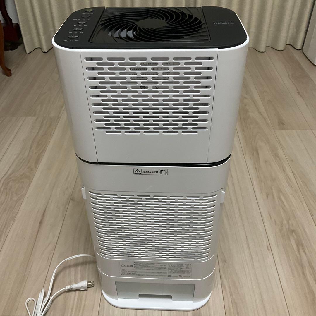【美品】IRIS OHYAMA アイリスオーヤマ　サーキュレーター衣類乾燥除湿機