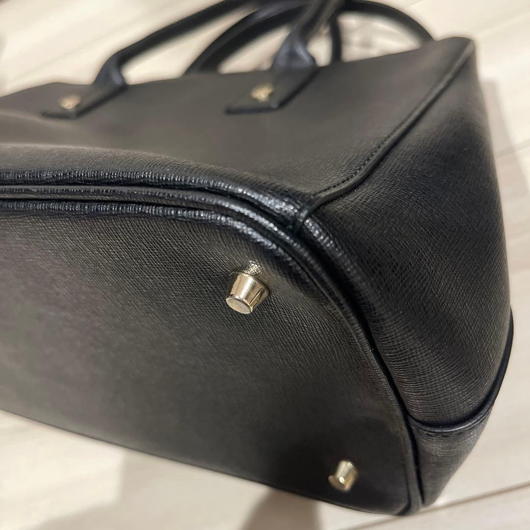 美品 FURLA 2way ショルダーバッグ ハンドバッグ トートバッグ 大容量