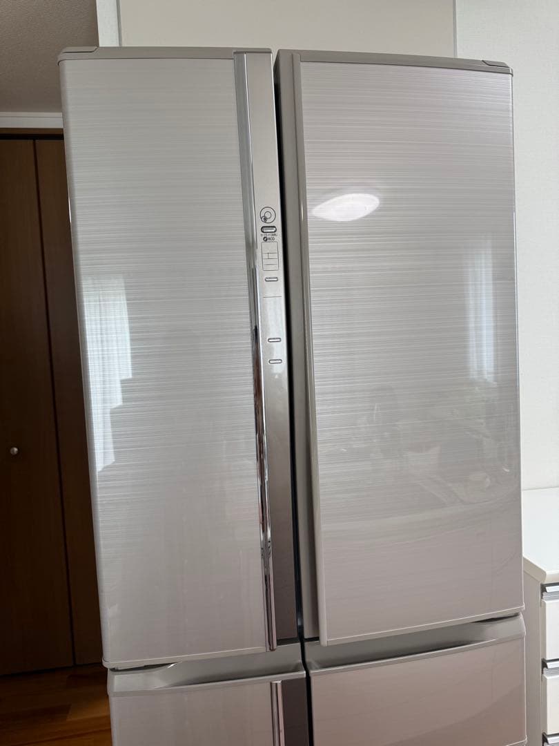 【中古】三菱 435L フレンチドア冷蔵庫　即決