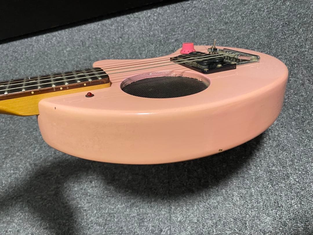 ZO-3 ピンク アンプ内蔵ミニギター FERNANDES