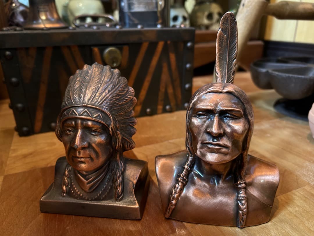 ビンテージ インディアン バンク 貯金箱 COIN BANK