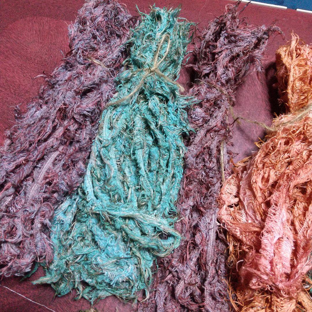 ジャンクジャーナルジ素材。変わり糸。Xmasセット。12/23迄。