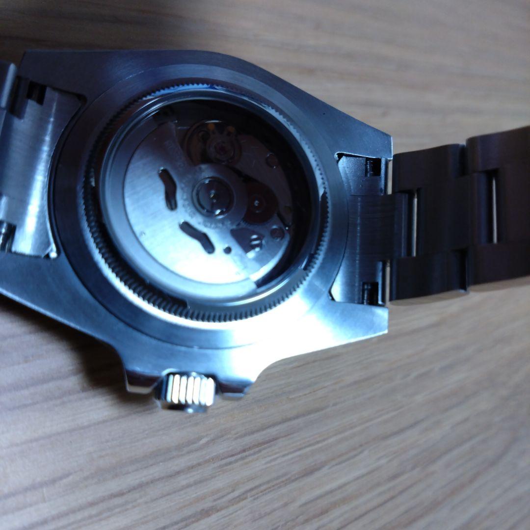 カスタム MOD NH35 バイカラーベゼル 自動巻き オリジナル