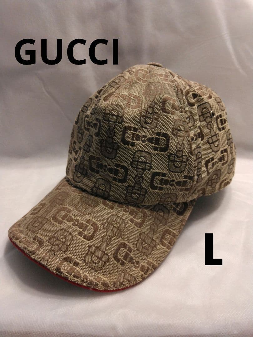 最終値下げ★美品 GUCCI ホースビット柄 ベースボールキャップ