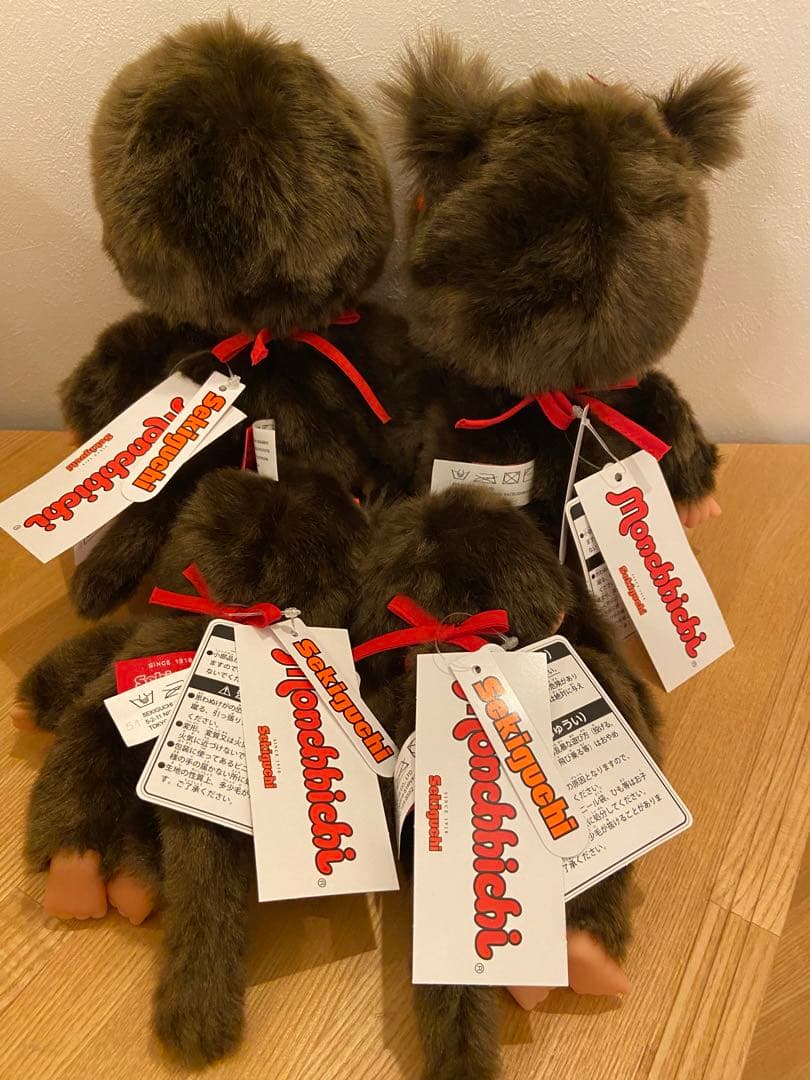 めっちゃ可愛いモンチッチ ぬいぐるみ 6体セット①～⑥最終お値下げ早い者勝ち！