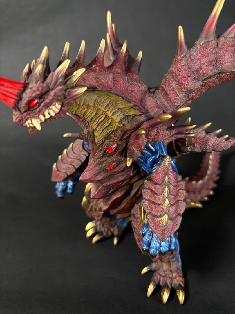 ご依頼品　マガオロチ　ソフビ　リペイント完成品