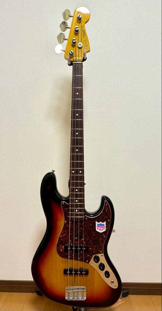 【美品】Fender JAPAN JazzBass JB62-US サンバースト