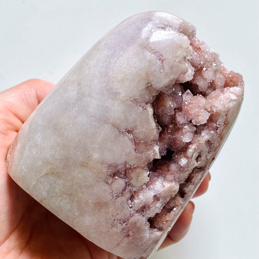 ★★★破格 最終大特価【 キュート ピンクアメジスト ドーム 約618g