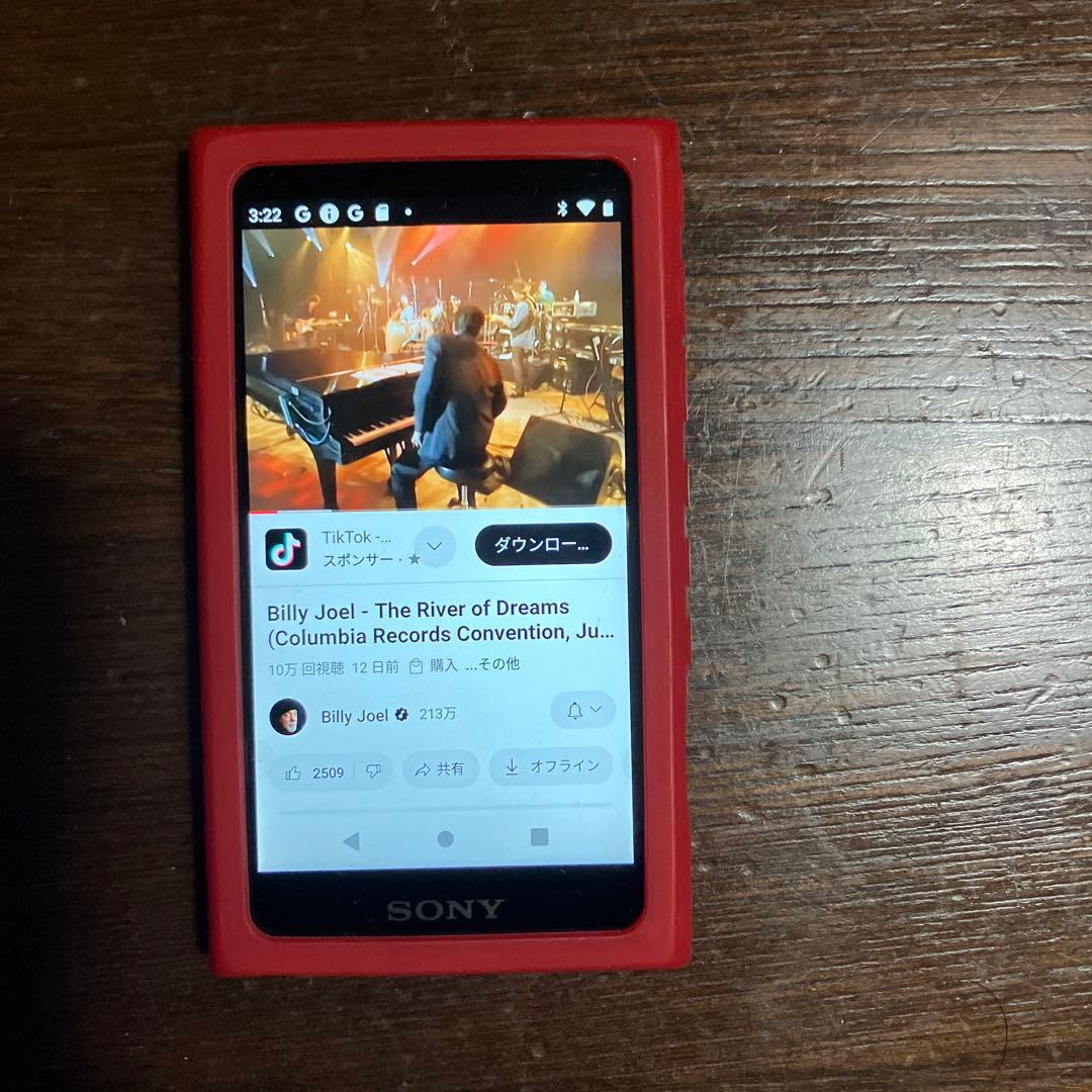 SONYウォークマン　NW-A105 128GB micro SD付き　中古美品