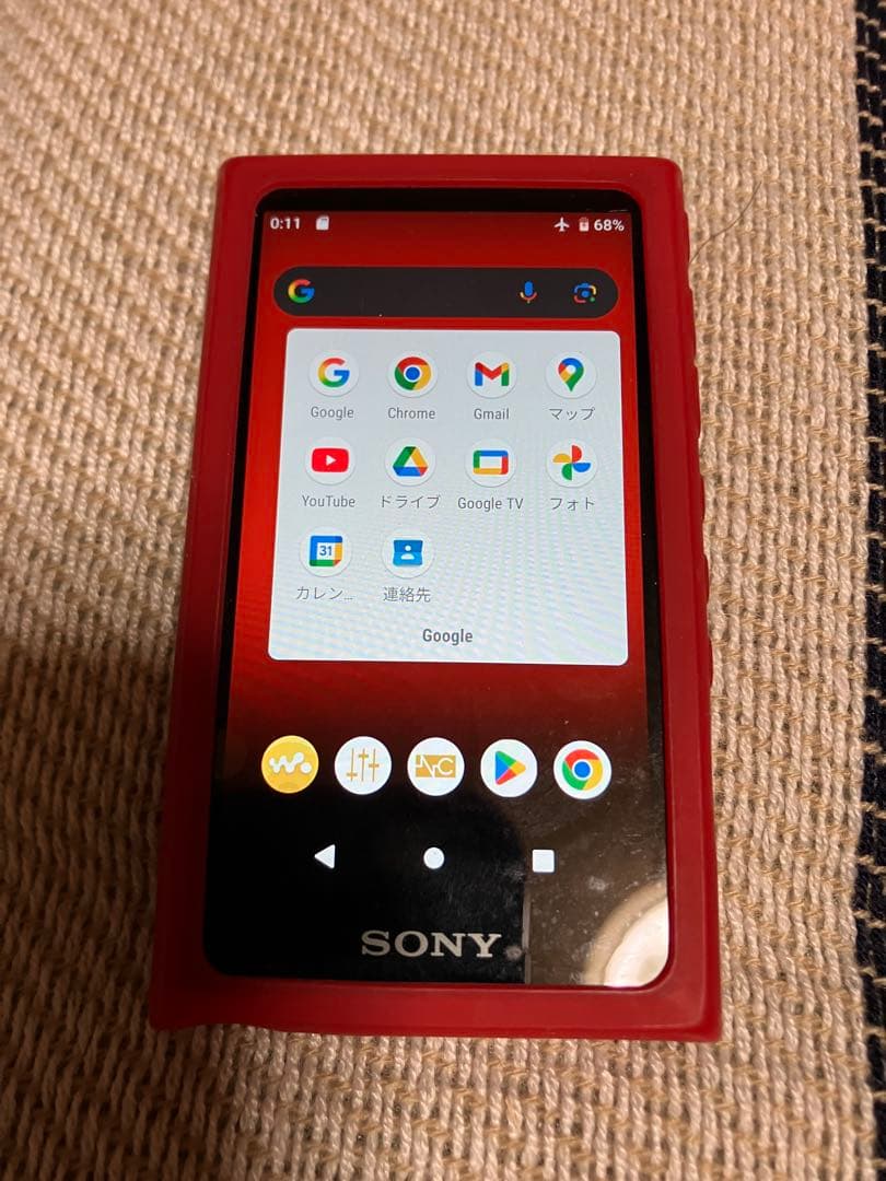 SONYウォークマン　NW-A105 128GB micro SD付き　中古美品