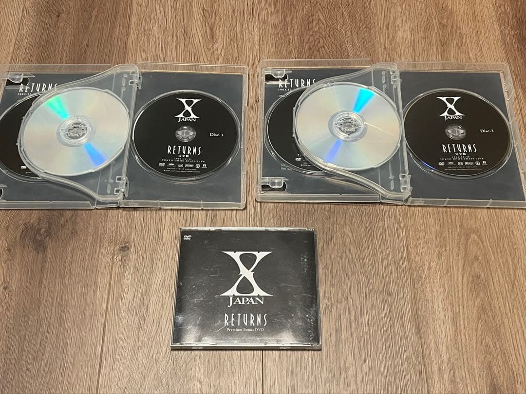 X JAPAN/X JAPAN RETURNS、HIDEとHEATHのピック付き