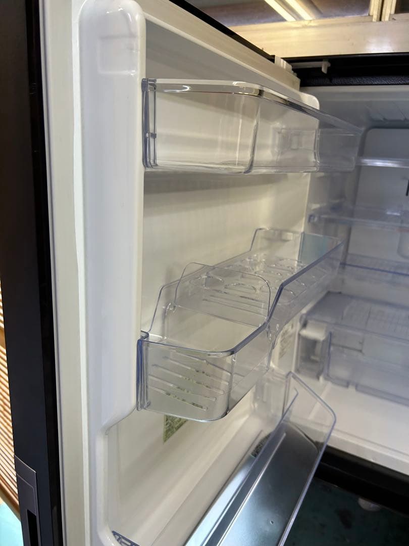 【美品】シャープ 冷蔵庫 SJ-GW35H-R 350L 両開き 2022年製