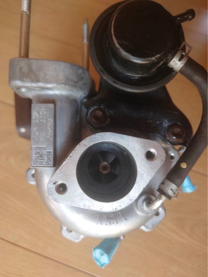 アルトターボRS 純正タービン　取り付け箇所タップ、ダイス済み