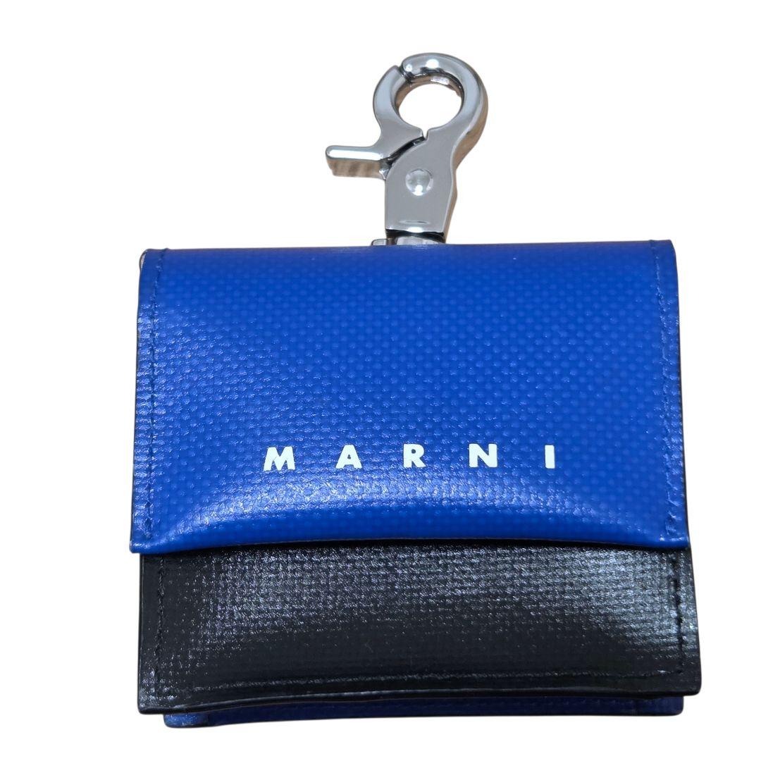 【美品】MARNI マルニ AirPodsケース レザー キーケース　イタリア製