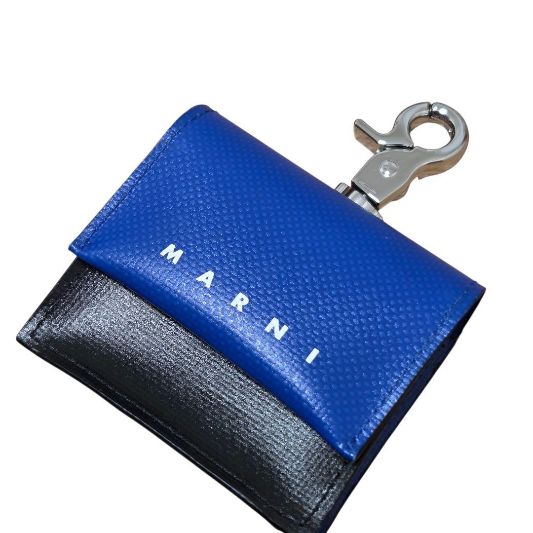 【美品】MARNI マルニ AirPodsケース レザー キーケース　イタリア製