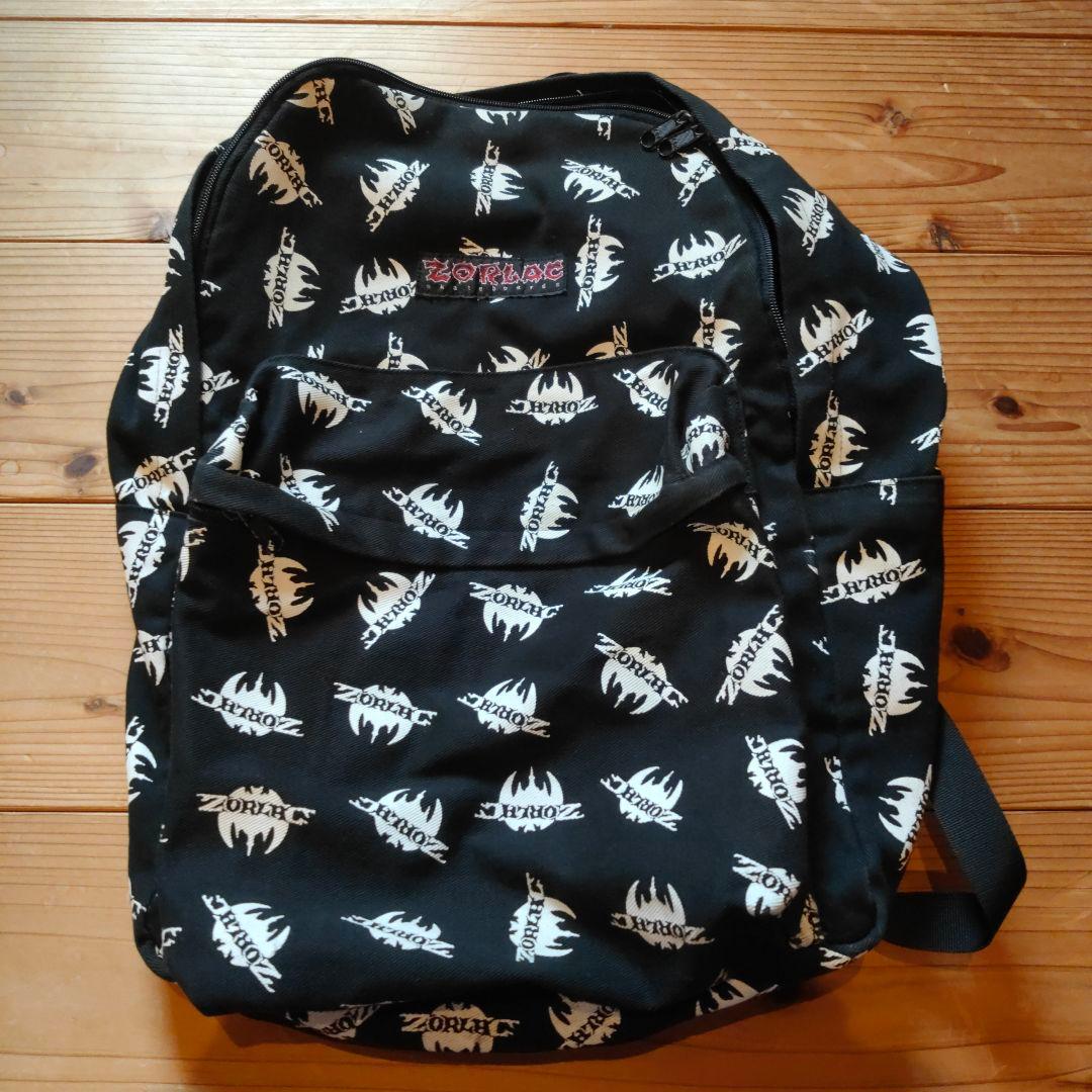 ZORAC ゾーラック リュックサック 総柄 ポーチ付き 90s 00s