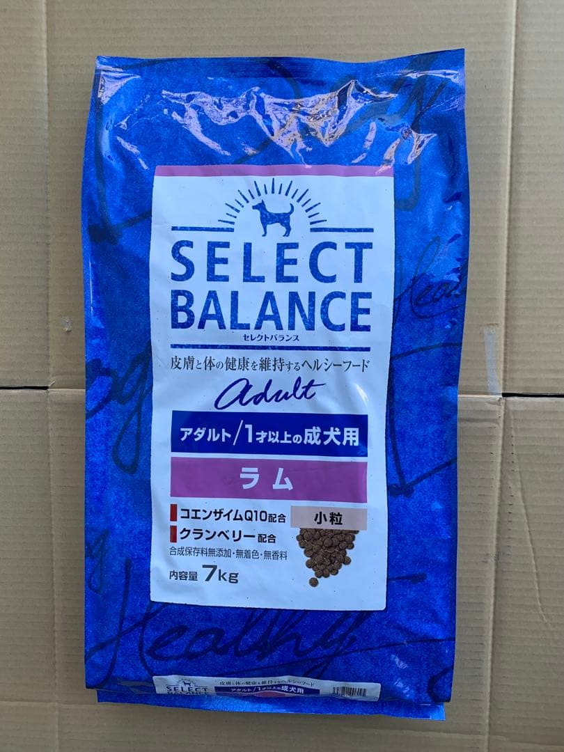 セレクトバランス アダルト　成犬用 ラム 小粒　7kg
