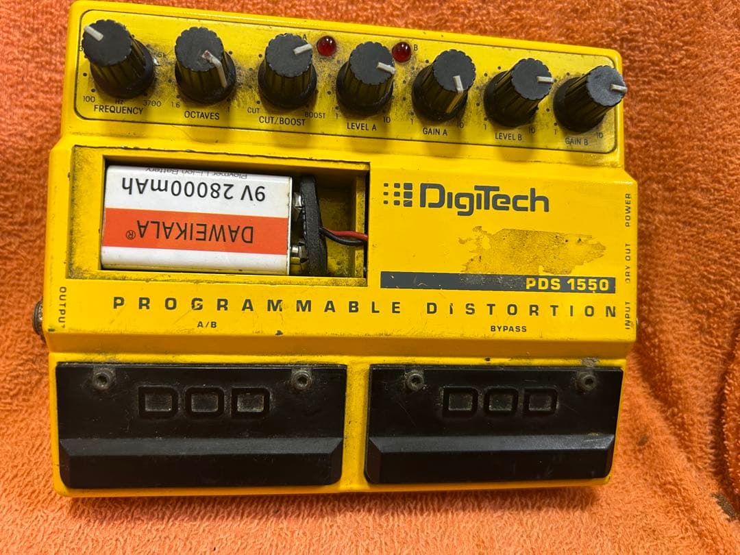 Digitech PDS 1550 プログラム可能なディストーション