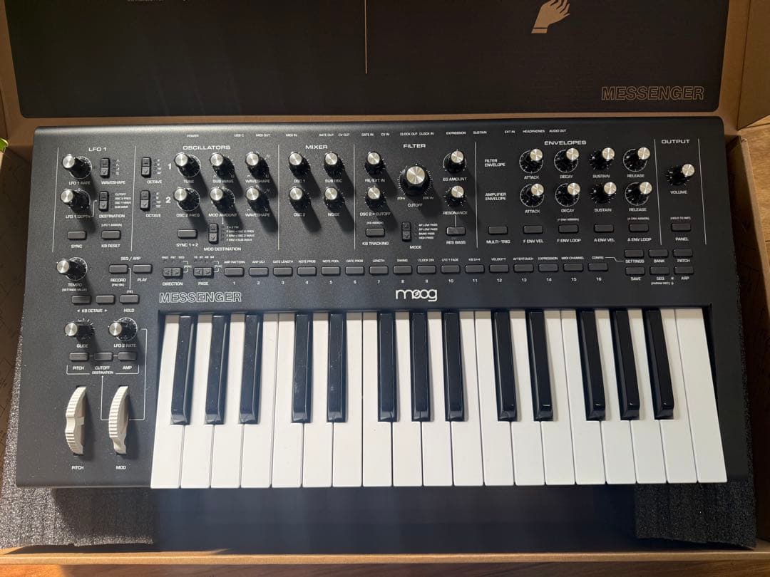 ましまろ！moog MESSENGER 32鍵アナログシンセサイザー