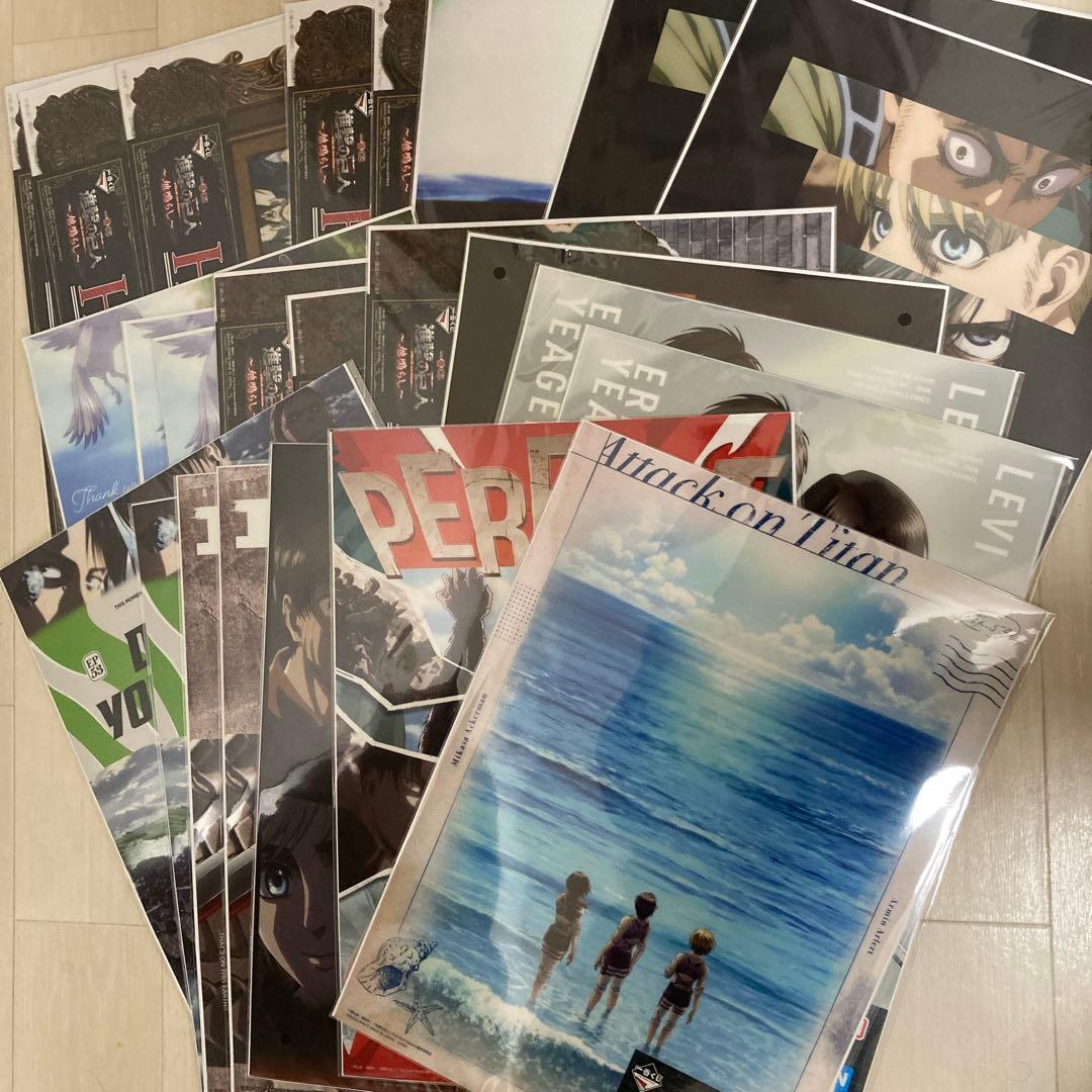 進撃の巨人　一番くじ　下位賞　まとめ売り　約125点セット