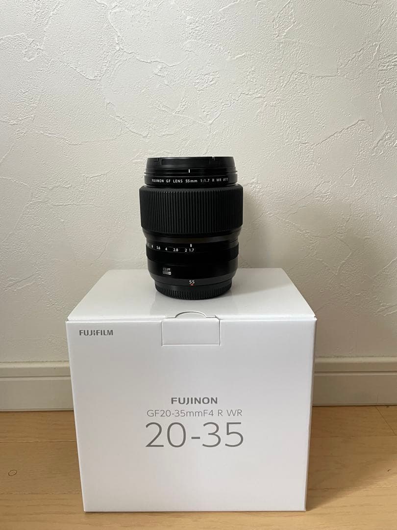 【美品品薄品】FUJIFILM FUJINON GF55mm f1.7 R WR