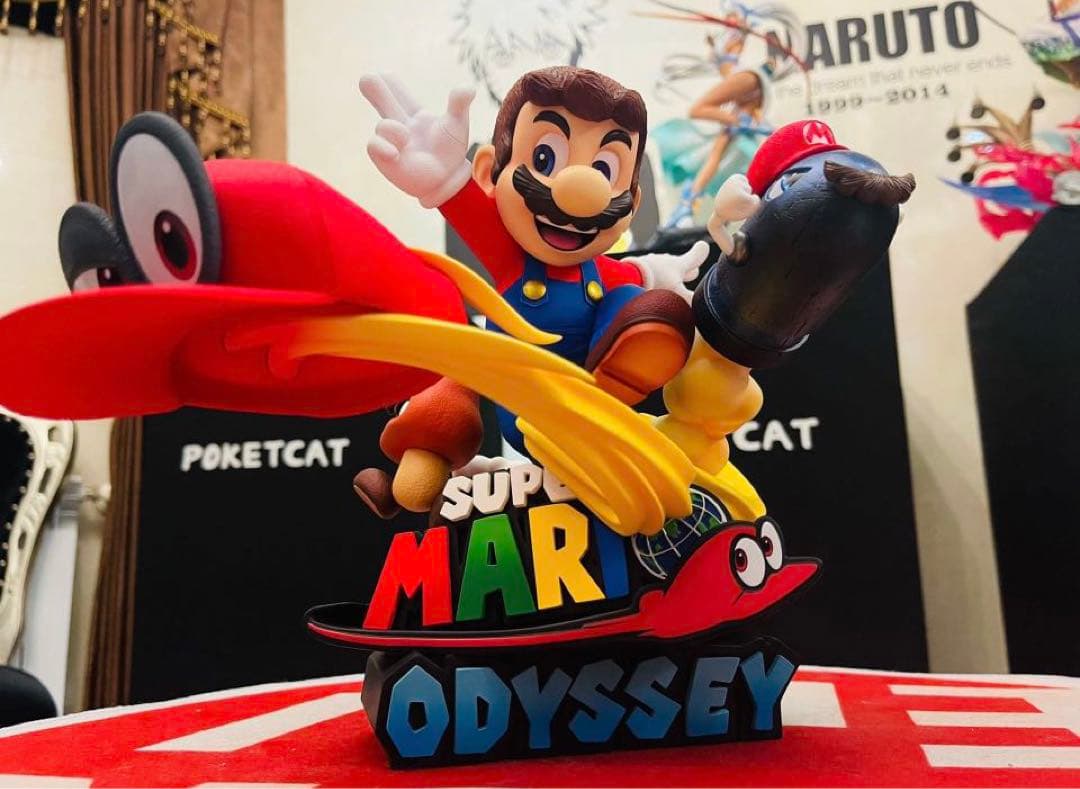 スーパーマリオ オデッセイ マリオ 樹脂フィギュア ガレージキット