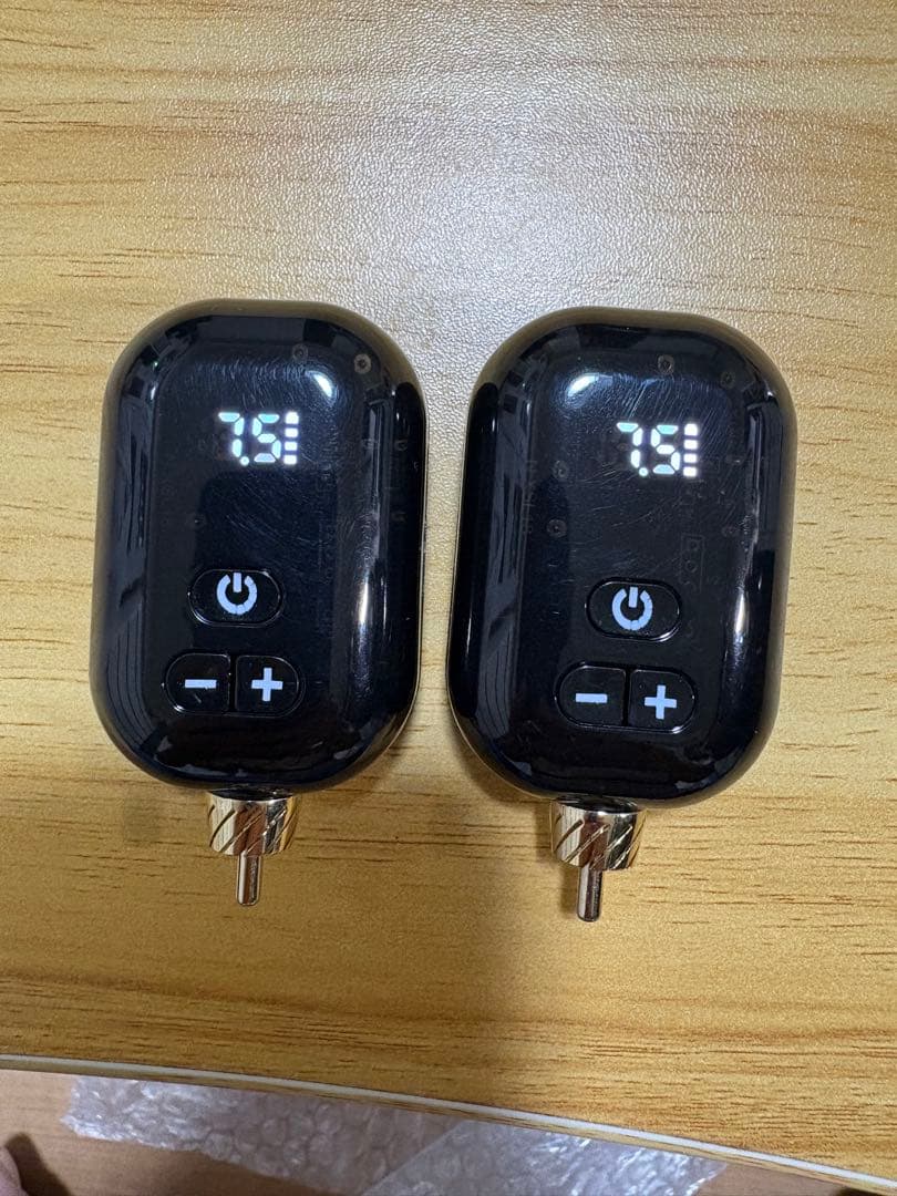 タトゥーマシン7個とボーナスバッテリー2個