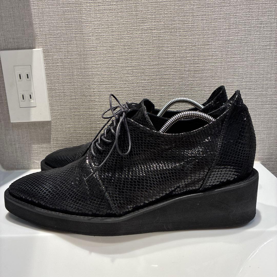 GalaabenD　ガラアーベント　ドレスシューズ パイソン ラバーソール