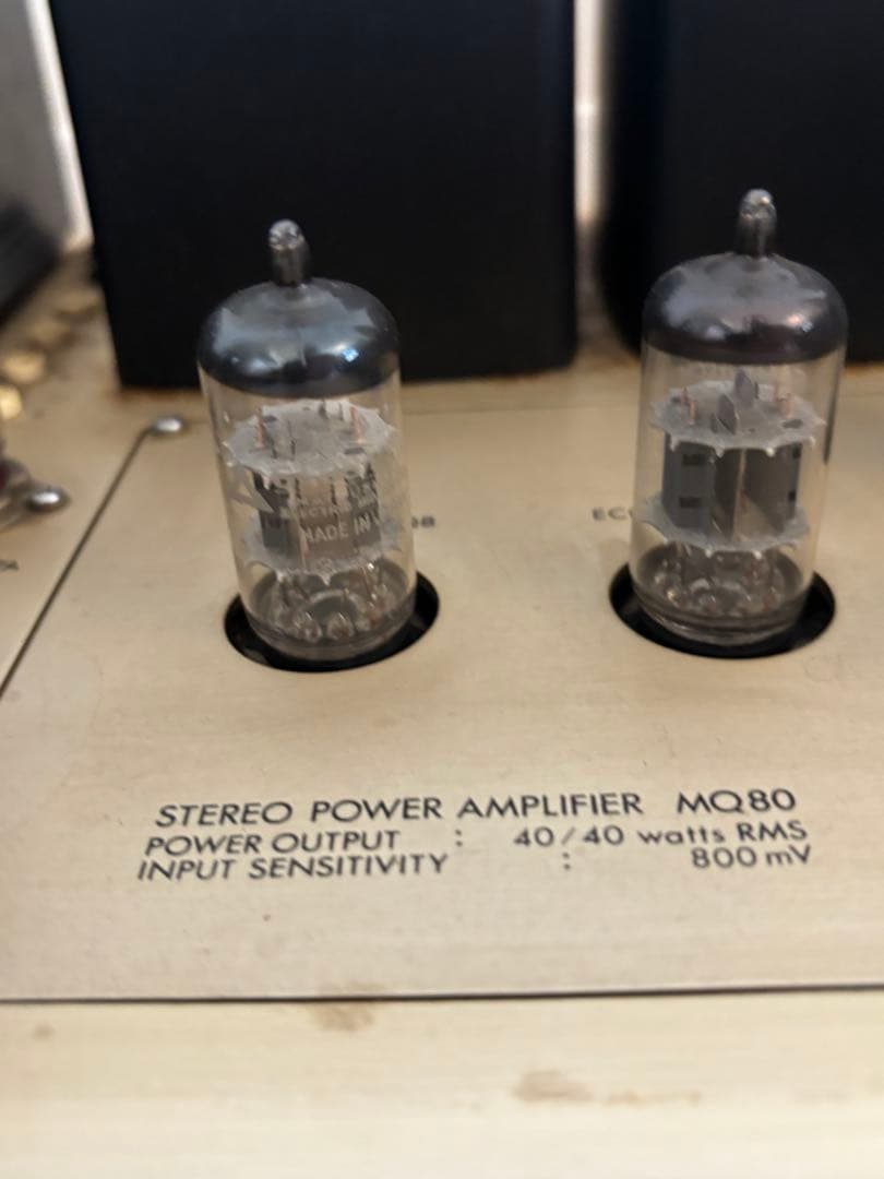 LUXMAN ラックスマン MQ80 真空管アンプ パワーアンプ