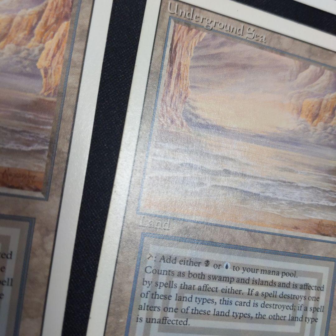 ●【うち１枚の裏面に白かけあり等】Underground Sea　３ED英語４枚