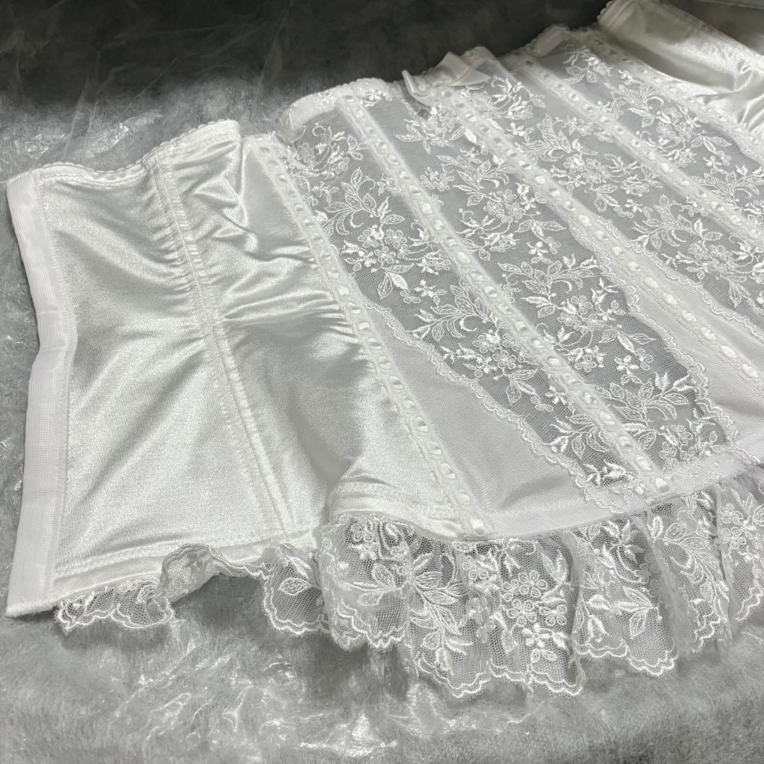 セモアブライダルインナー E65/58 セミロングラインブラ＆ウエストニッパー