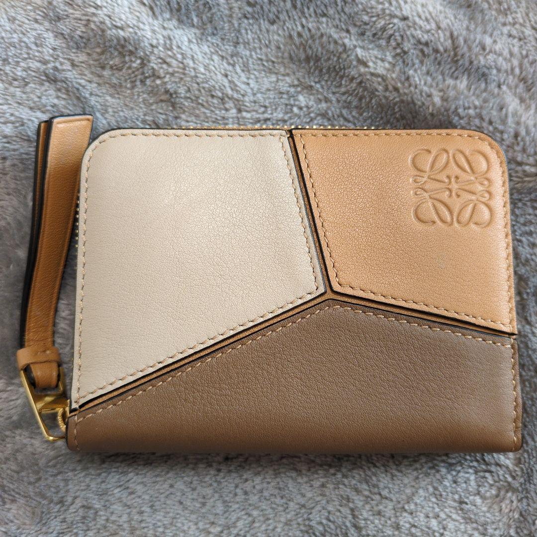 ロエベ　パズル　ラウンドジップ財布