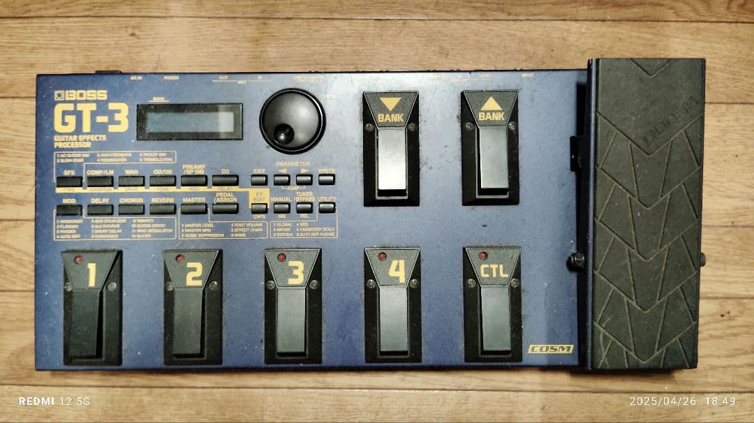 BOSS GT-3 ギターマルチエフェクター