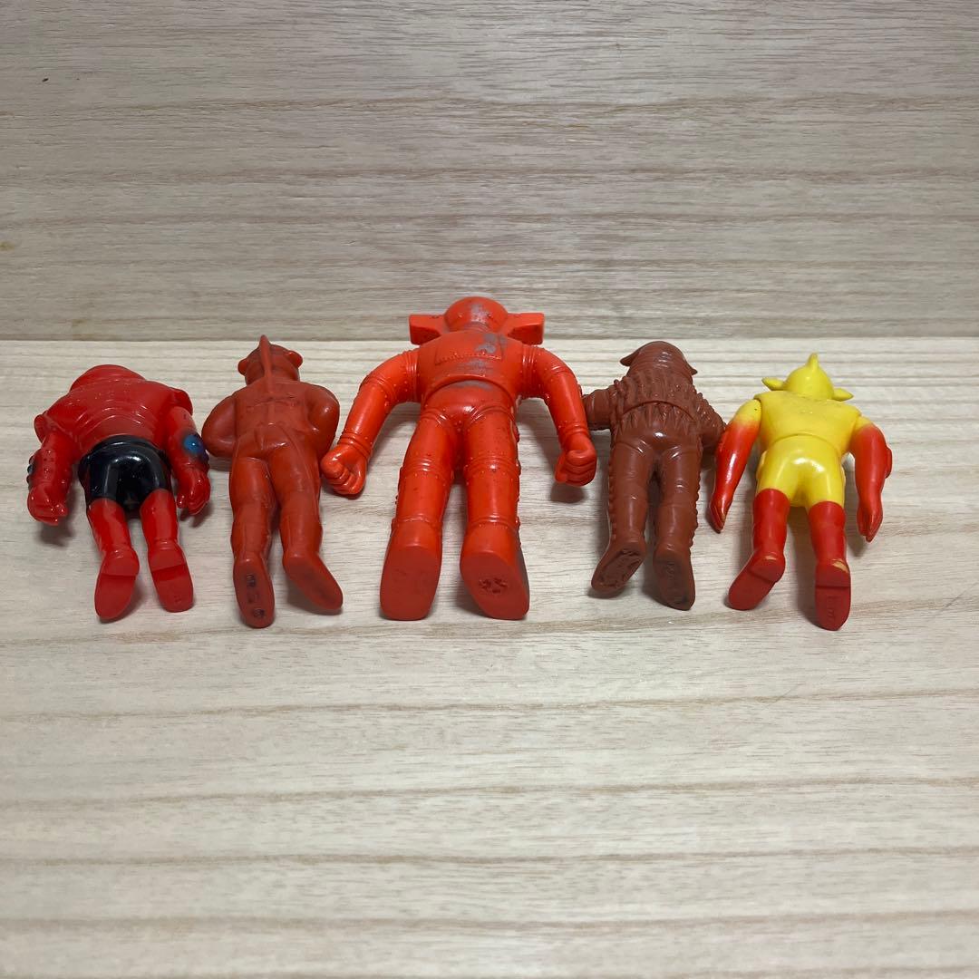希少ブルマァク ミニ ソフビ 当時物無版権 ウルトラマン 怪獣 メフィラス星人
