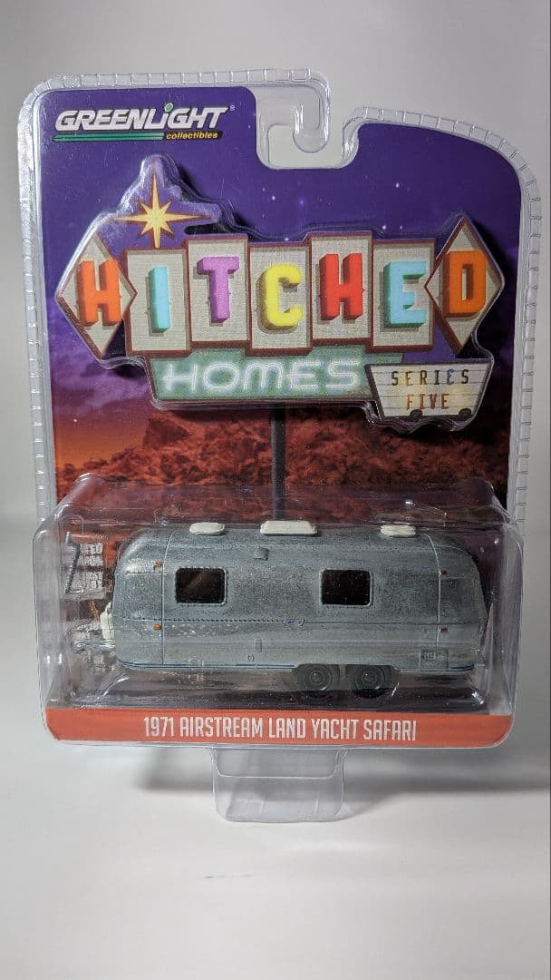 【希少】1/64 グリーンライト エアストリーム サファリ 未修復モデル