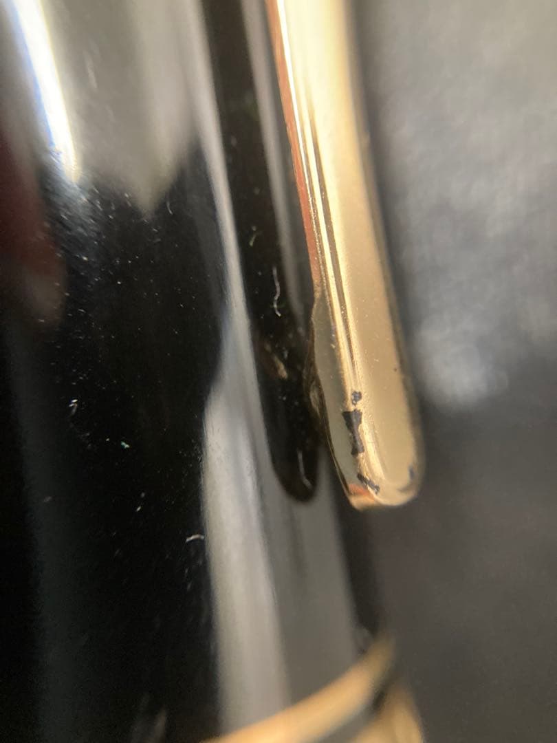 モンブラン・マイスターシュティック 万年筆 黒 金ペン先　149 極美品