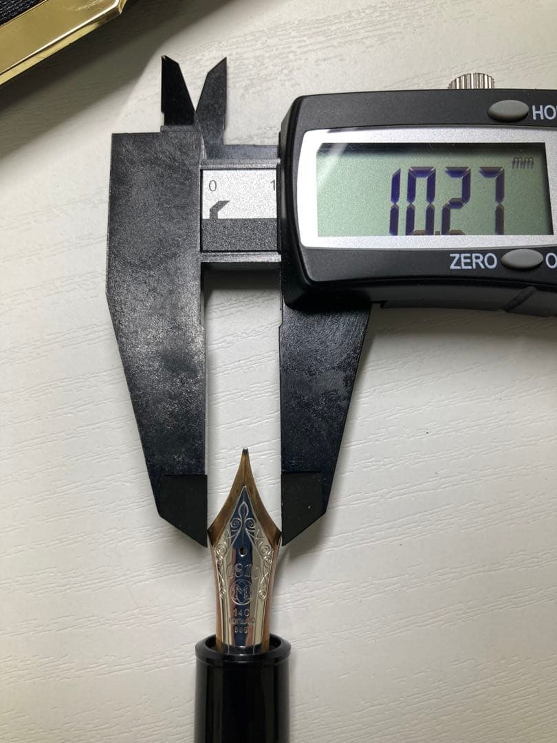 モンブラン・マイスターシュティック 万年筆 黒 金ペン先　149 極美品