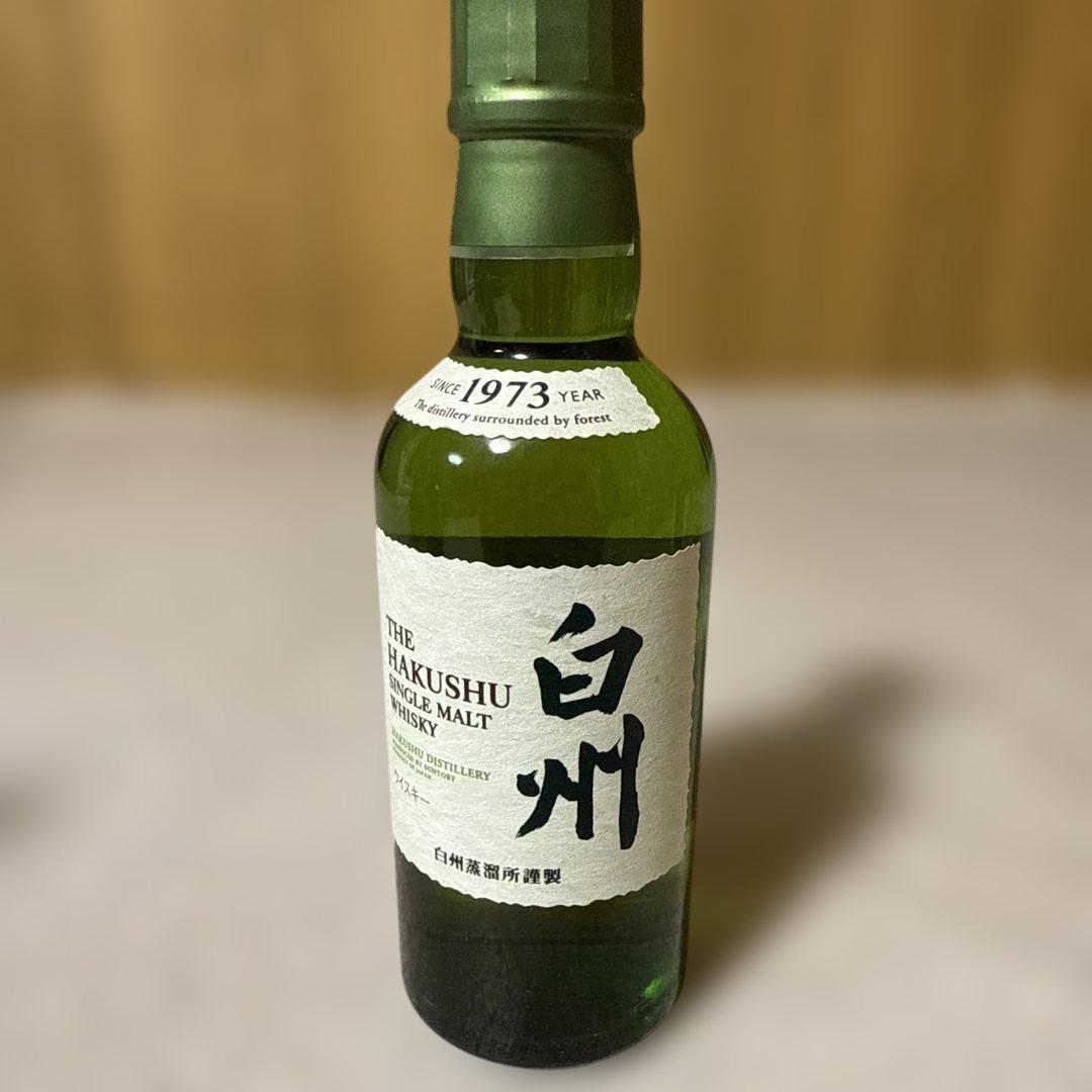 山崎 180ml 2本 白州180ml　1本 知多180ml　1本 計4本