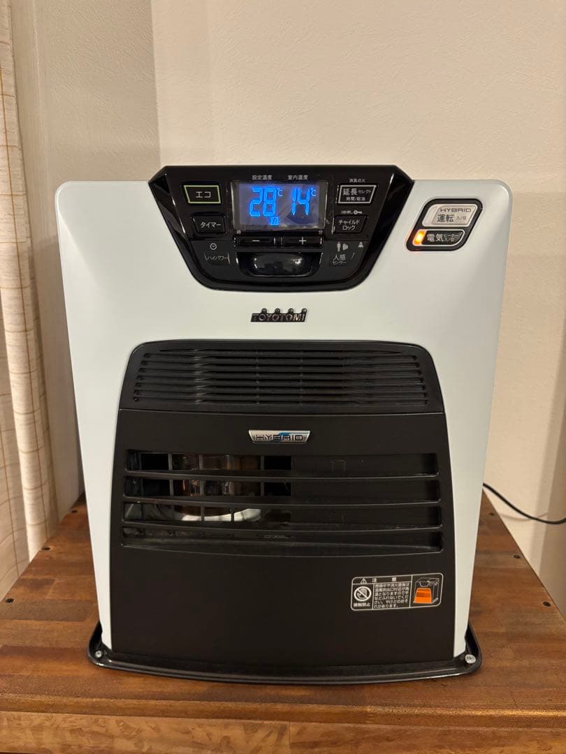 ※最終値下げ！ トヨトミ ハイブリッド石油ファンヒーター LC-SHB40L