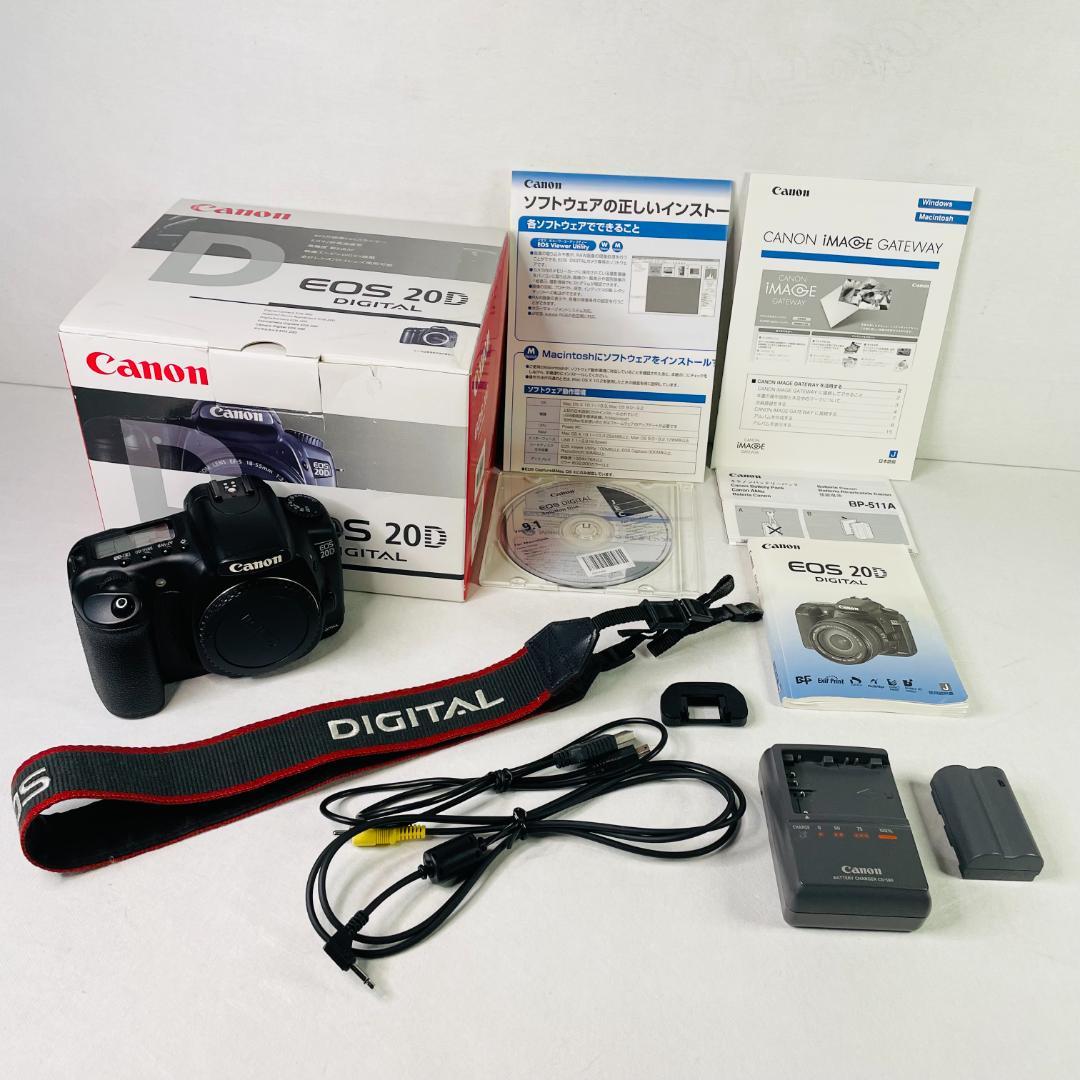 レンズ交換式デジタルカメラ EOS 20D／キャノン
